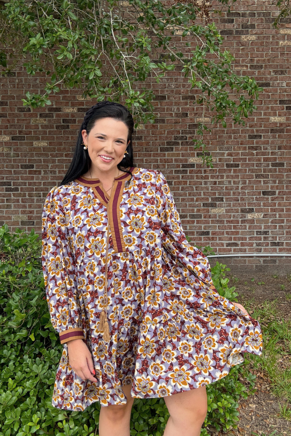 Split Neck Dress - Shop Ravel