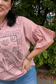 Eyelet Detail Top - Shop Ravel