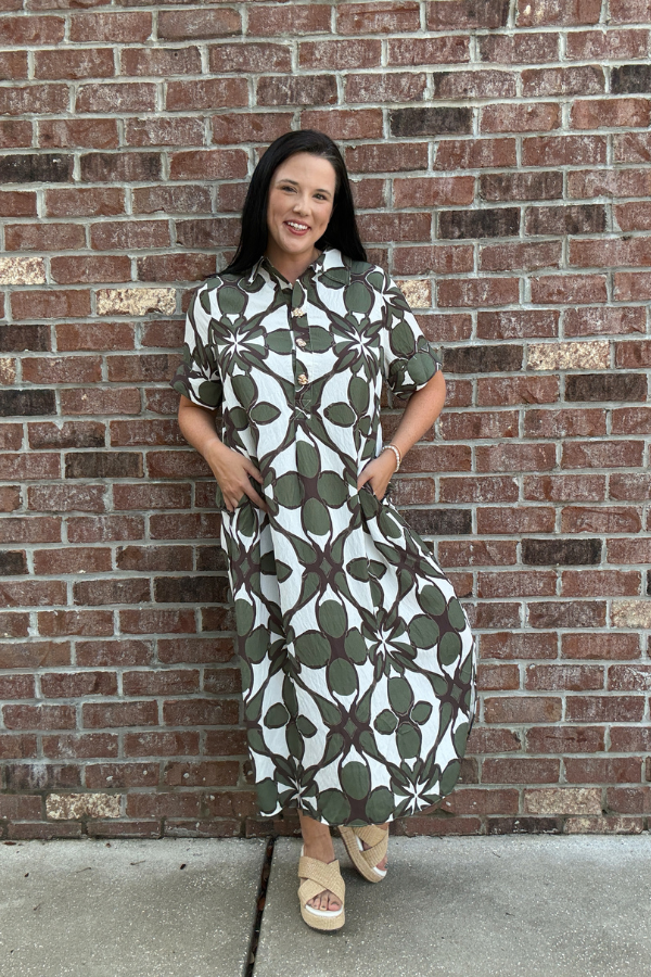Olive Me Midi Dress - Shop Ravel