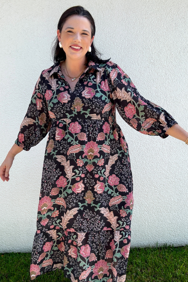Mix Up Midi Dress