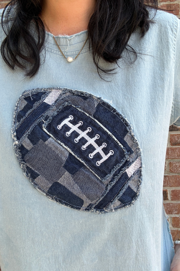 Game Day Patch Top