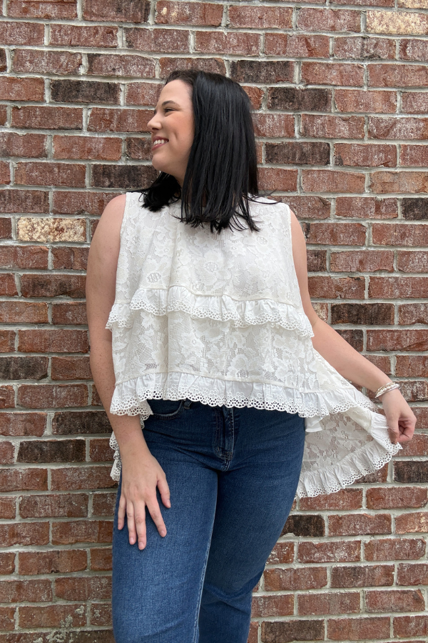 Lace Moment Top - Shop Ravel