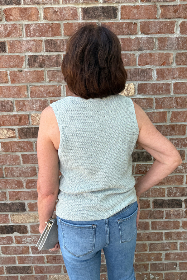 Subtle Shimmer Tank - Shop Ravel