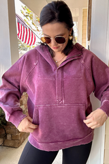 Plum Tired Sweatshirt