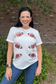 Football Sequin Patch Tee