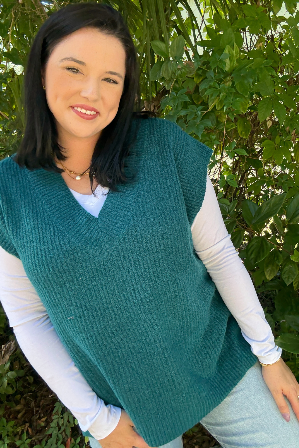 Teal Vest