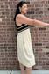 Front Zip Up Midi Dress