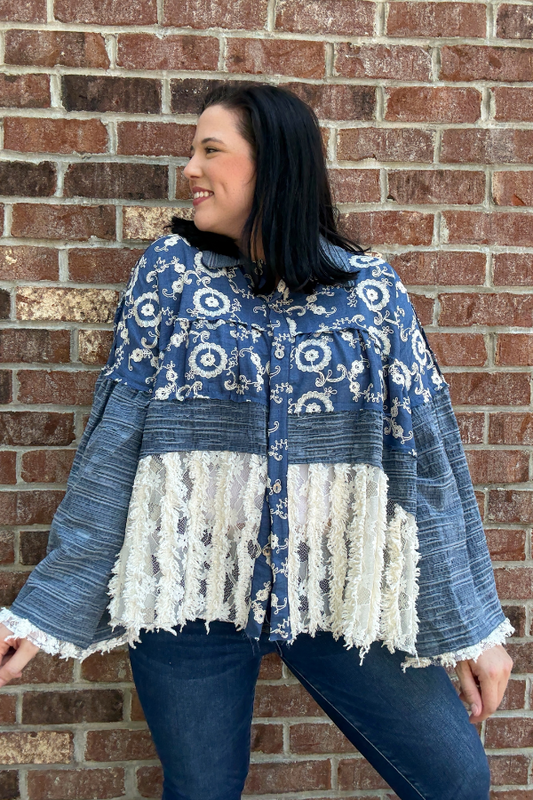 Patched Together Top