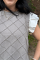 Faux Suede Top