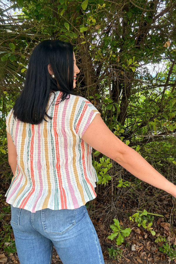 Tiered Smock Top