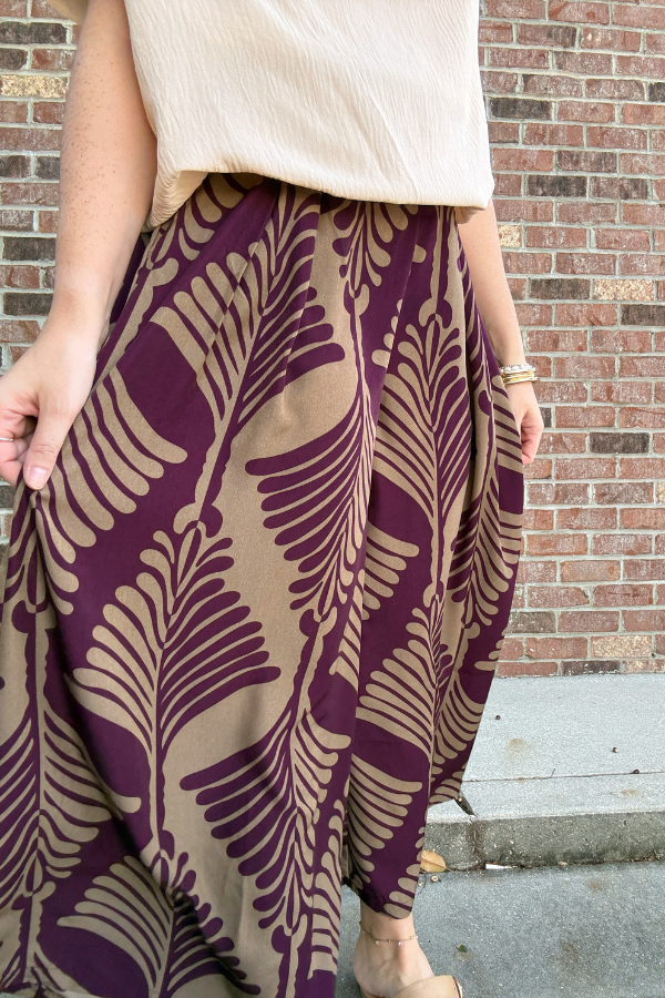 Bold Botanicals Wide Leg Pants