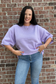 Ribbed Hem Knit Top - Shop Ravel
