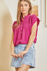 Easy Choice Top- Pink