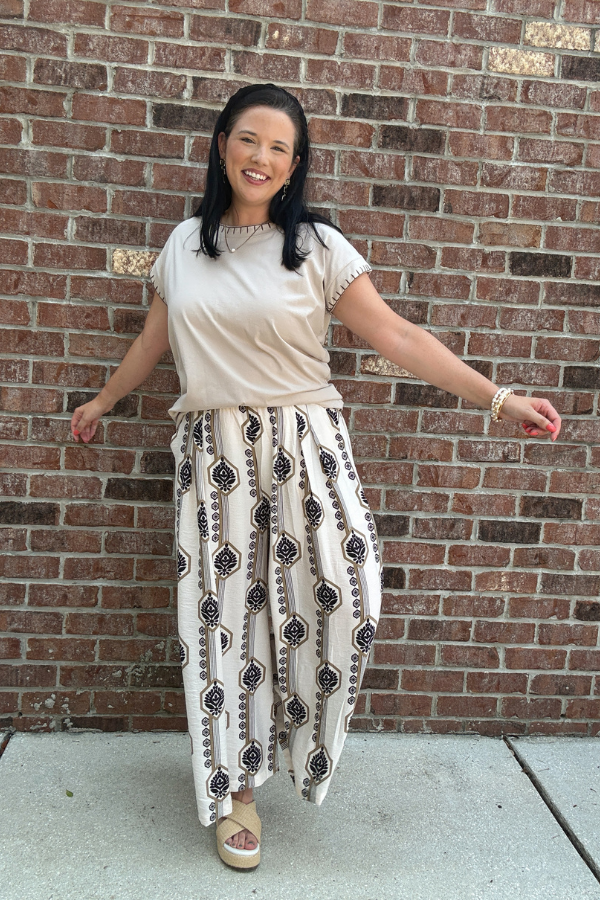 Geometric Inspired Pants
