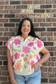 Floral Artwork Top - Shop Ravel