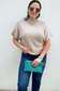 Mock Up Sweater- Light Mocha