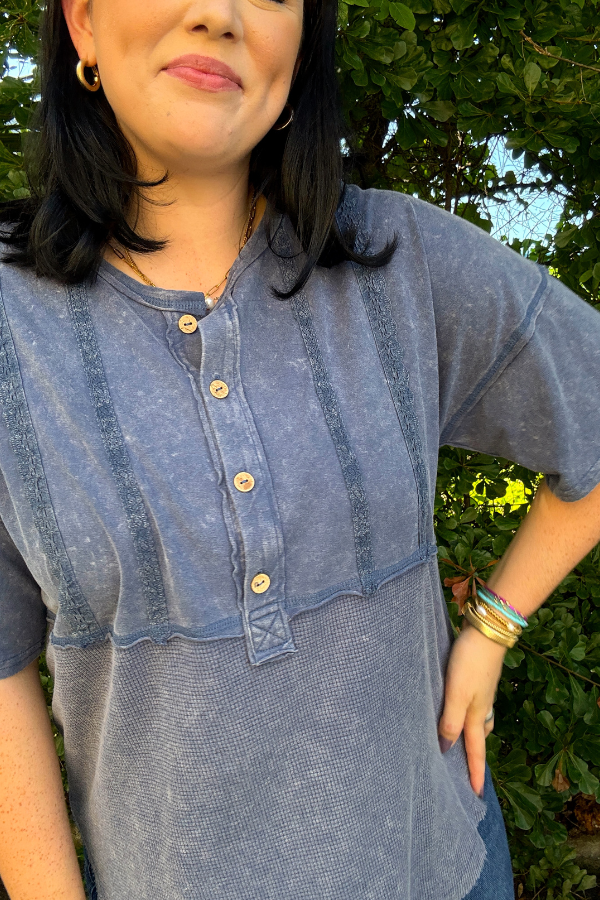 Front Lace Top