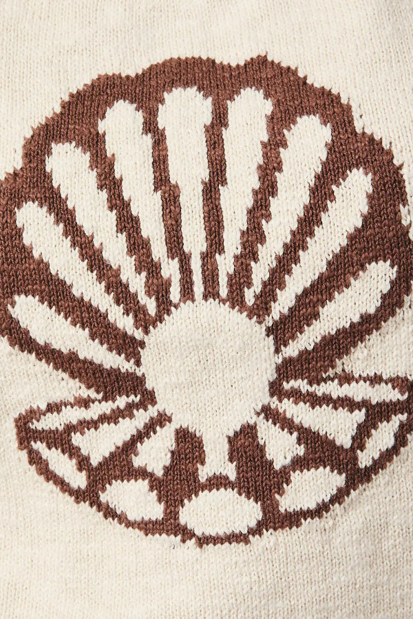 Shell Printed Sweater - Shop Ravel