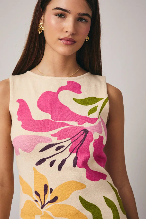 Tropical Print Top - Shop Ravel