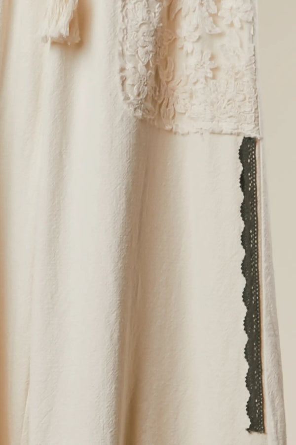 Lace Accent Bottoms