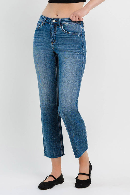 Vervet Mid Rise Straight Jean