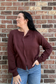 Scallop Edge Button Up Cardigan