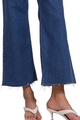 Hey Sailor Cropped Wide Leg Jean