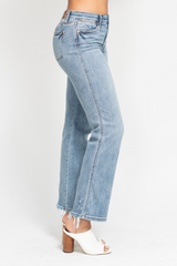 Judy Blue Mid Rise Dad Jean