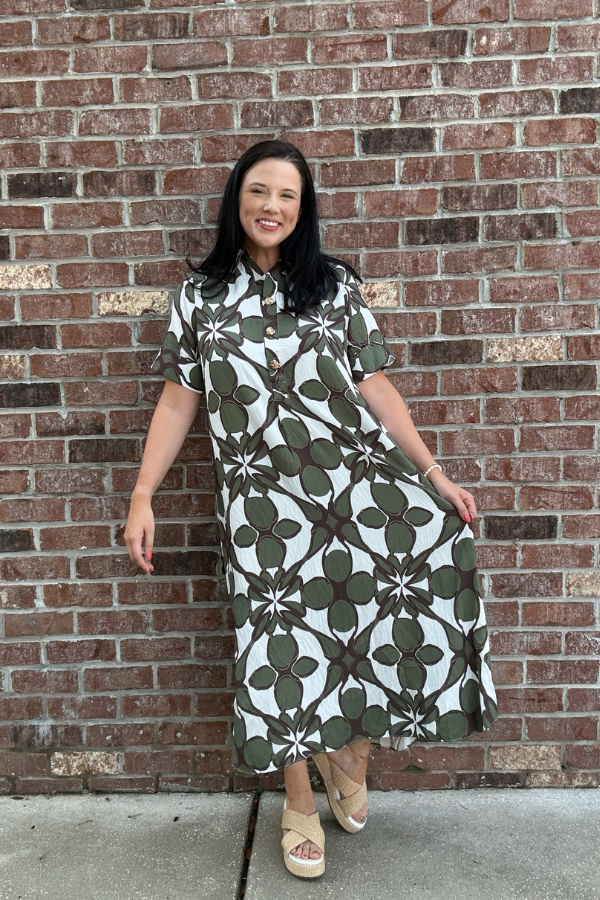 Olive Me Midi Dress - Shop Ravel