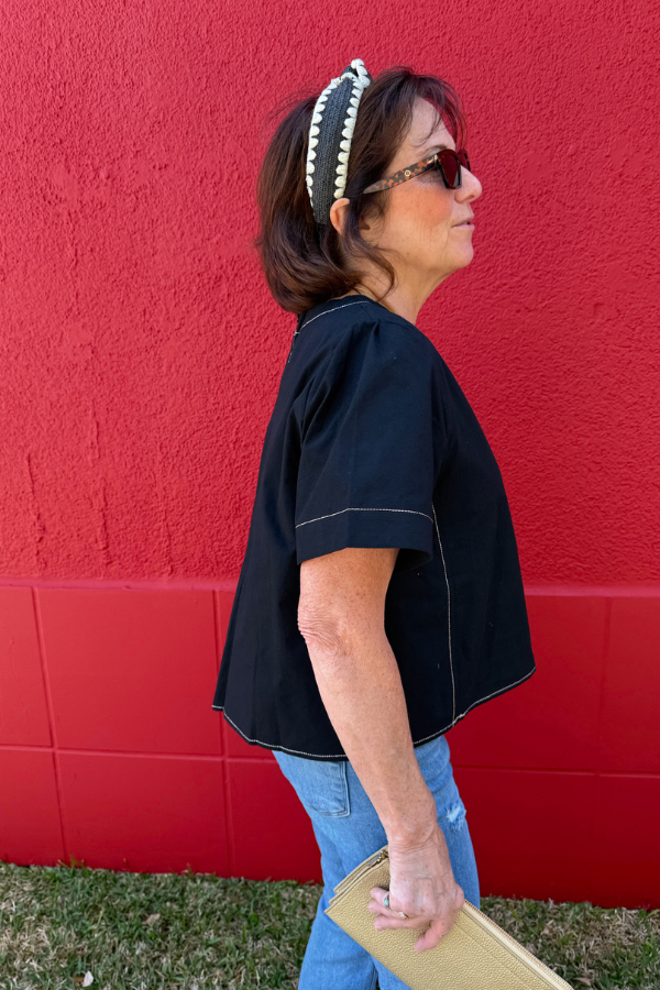 Seam Details Top - Shop Ravel