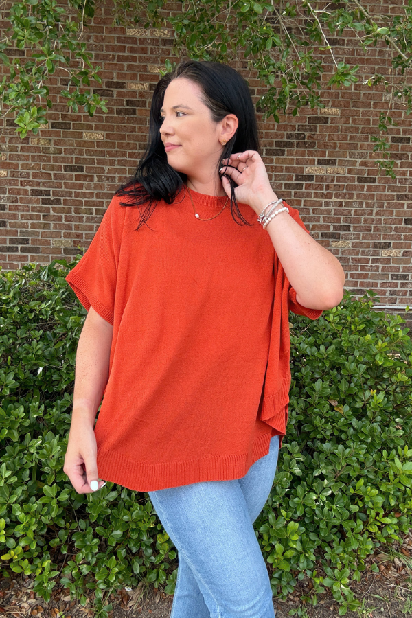 Solid Knit Top