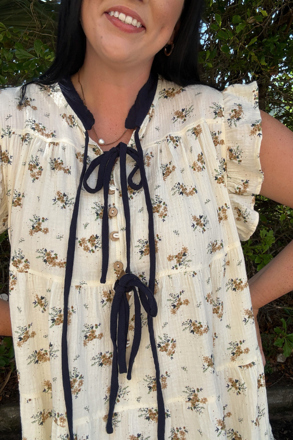 Front Tie Dress