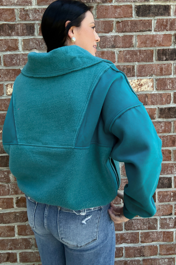Take It Easy Quarter Zip Pullover