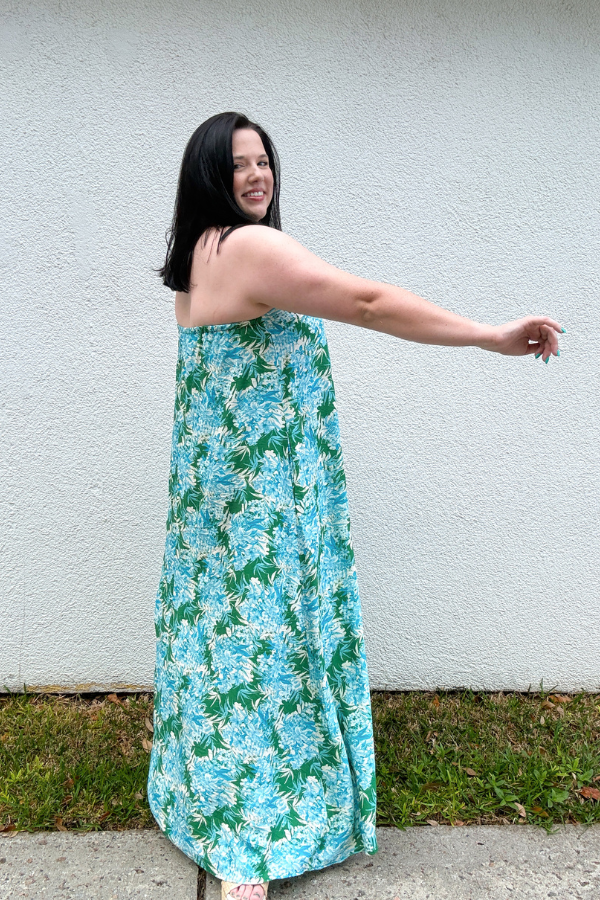 Straight Across Maxi Dress
