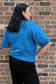 Cobalt Sweater Top