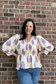 Puff Sleeve Smocked Blouse - Shop Ravel