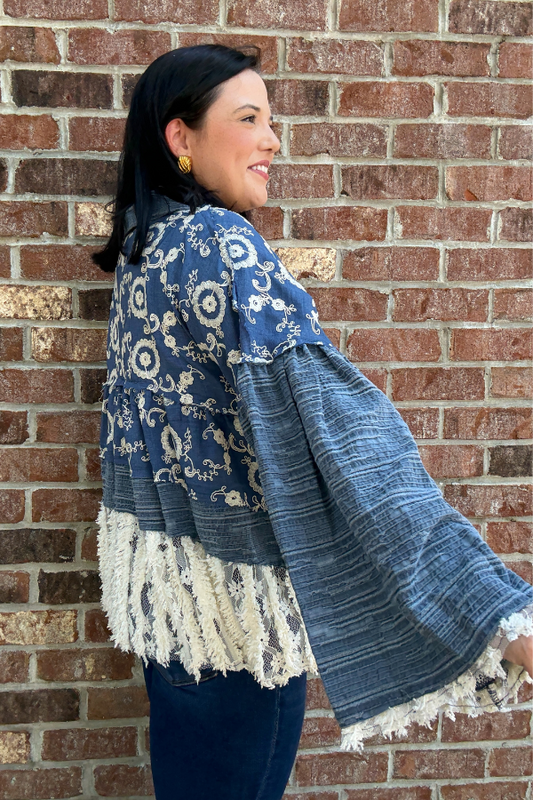 Patched Together Top