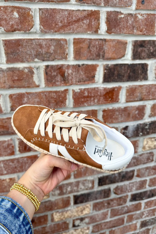 Corky's Friend Zone Sneaker- Cognac