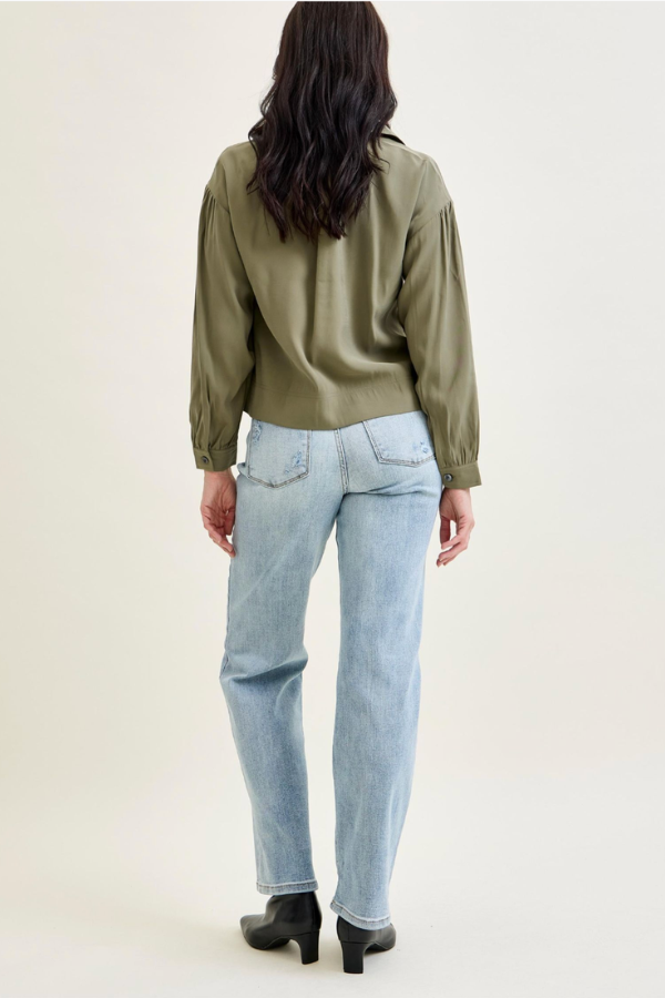 Judy Blue High Rise Straight Leg - 82501