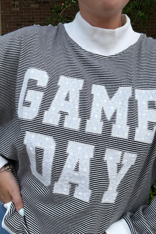 Game Day Mock Neck