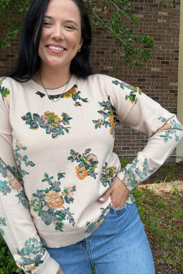 Printed Sweater - Shop Ravel