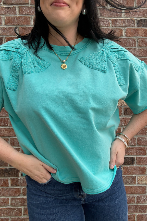 Shoulder Bows Top - Shop Ravel