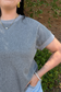Keep It Together Top - Charcoal - Shop Ravel