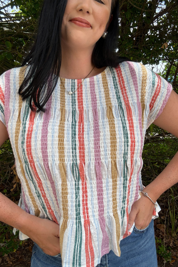Tiered Smock Top