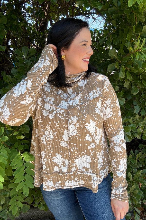 Thermal Floral Top
