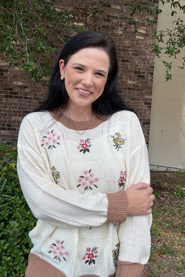 Embroidery Sweater