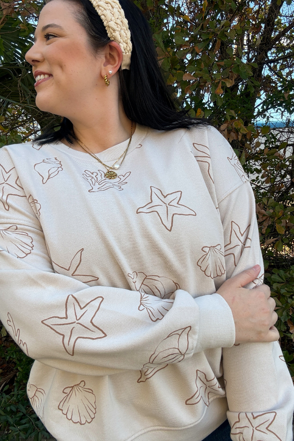 Sea Motif Top - Shop Ravel