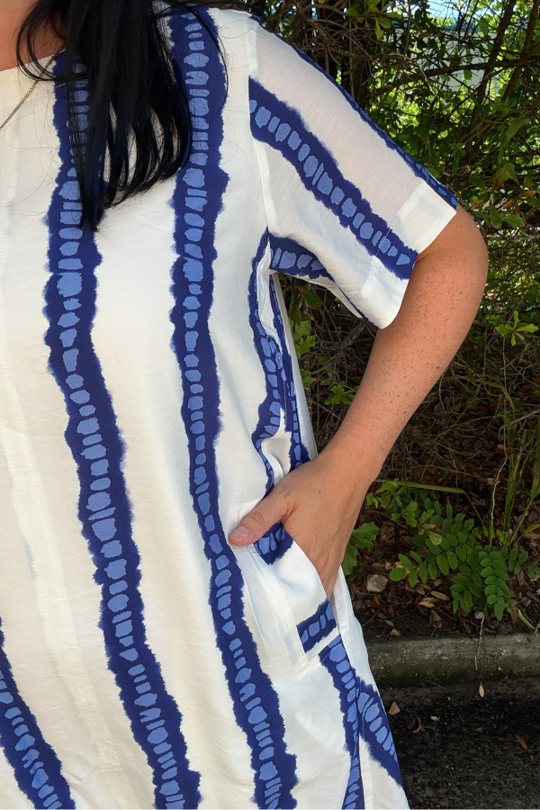 Twice the Stripe Dress