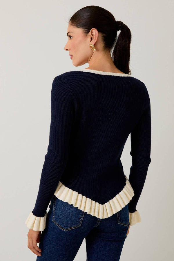 Ribbed Knit Sweater