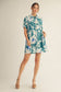Tropical Floral Shirt Dress - Shop Ravel